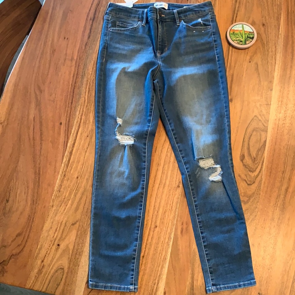 NWT William Rast High Rise Ankle Skinny
